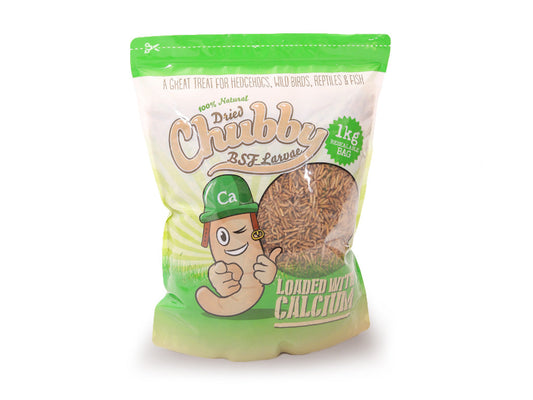 1Kg Chubby Dried Black Solider Fly Larvae